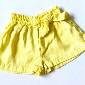 Zara Baby girl polka dot with bow shorts